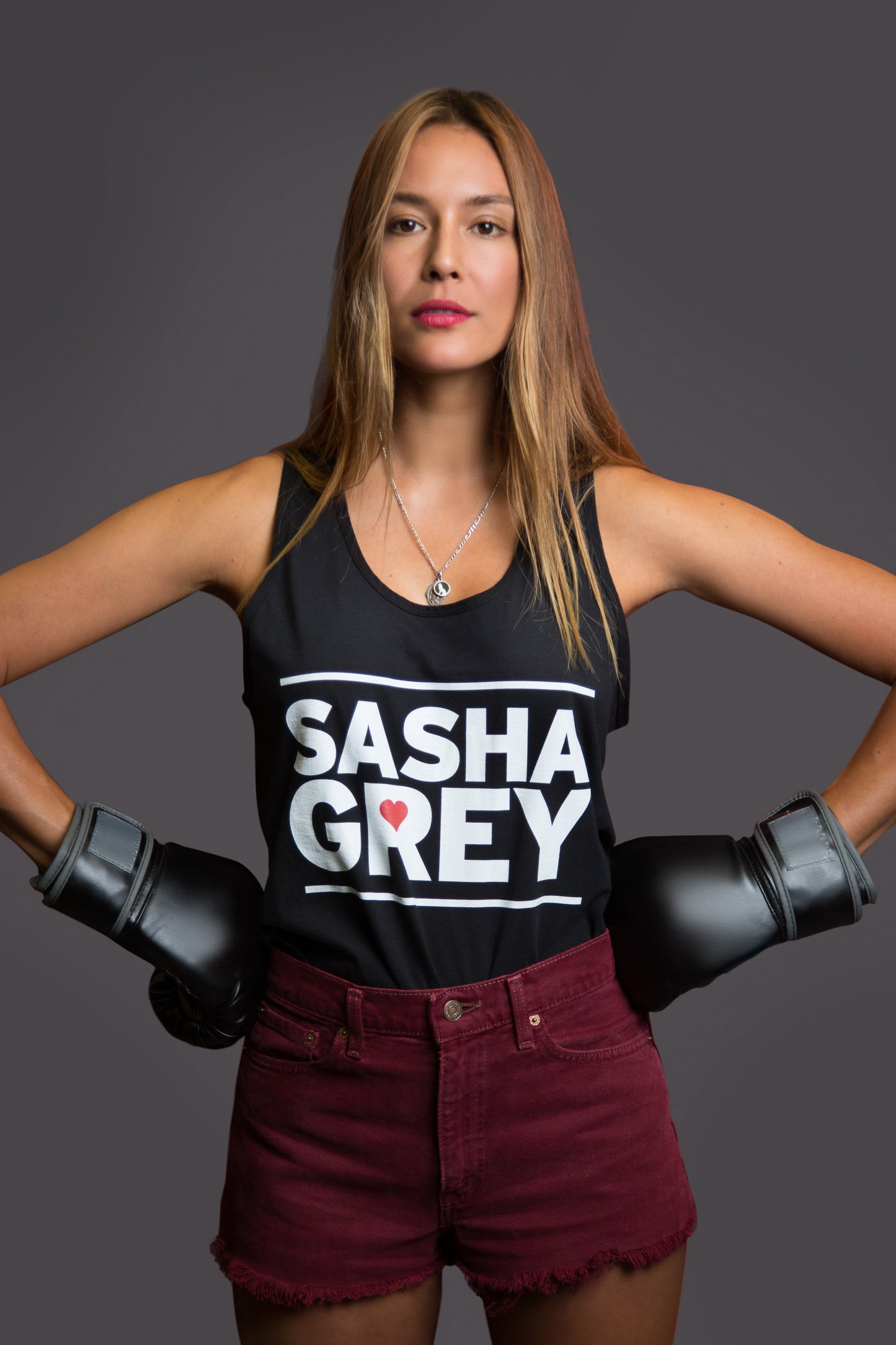 Sasha Grey Heart Tanktop Black, Sasha Grey Heart Tanktop, Black Sasha Grey Heart Tanktop, Sasha Grey Heart, Sasha Grey Collection, Sasha Grey Tanktop, Tanktop Sasha Grey