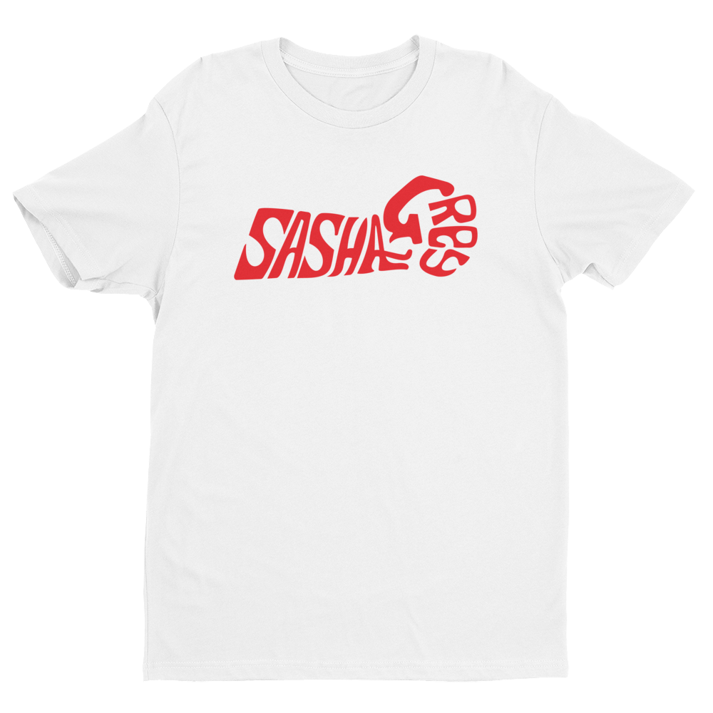 White Sasha Grey Logo Tshirt, Sasha Grey Logo Tshirt White, Sasha Grey Tshirt, Sasha Grey Collection