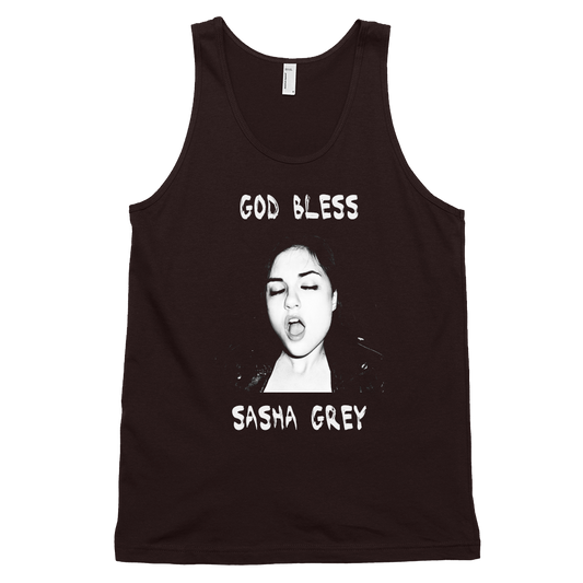 God Bless Sasha Grey Tanktop Black, Black God Bless Sasha Grey Tanktop, God Bless Sasha Grey, God Bless Sasha Gray, Sasha Grey Tanktop, Sasha Grey Collection