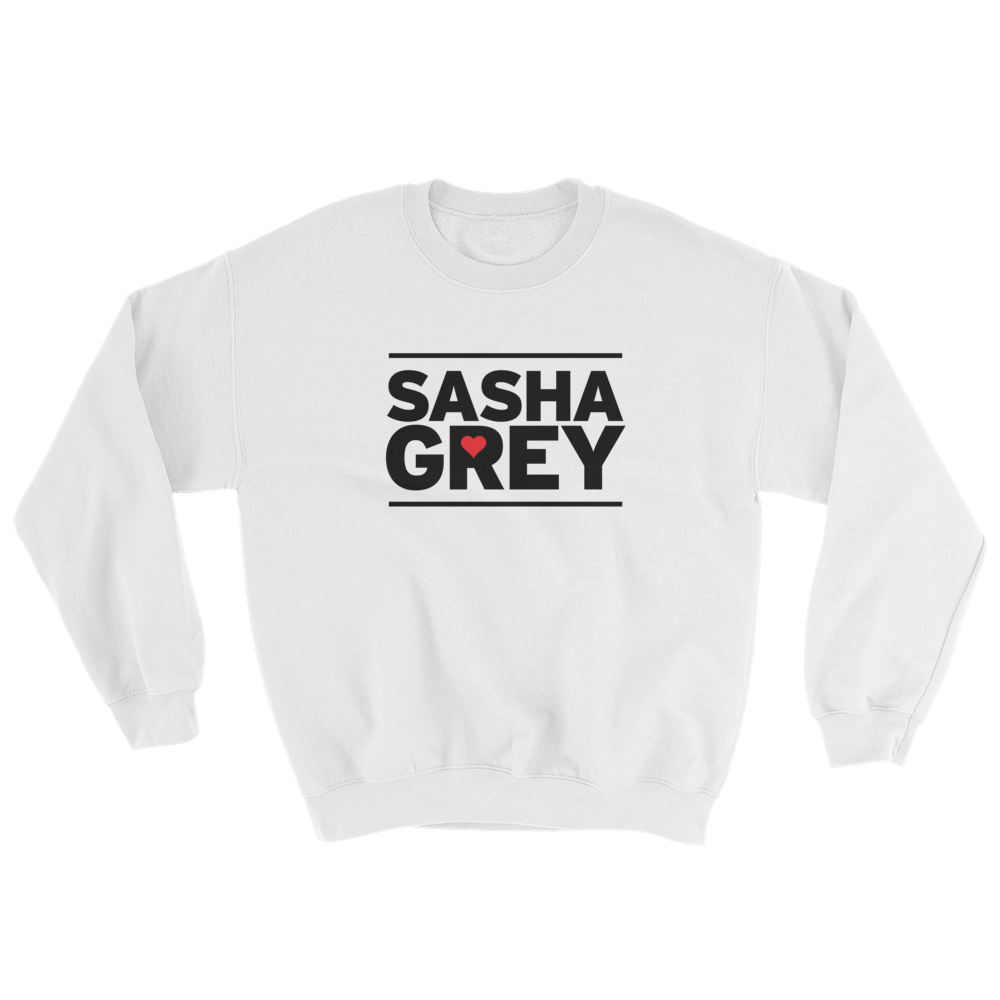 Grey sales heart sweatshirt